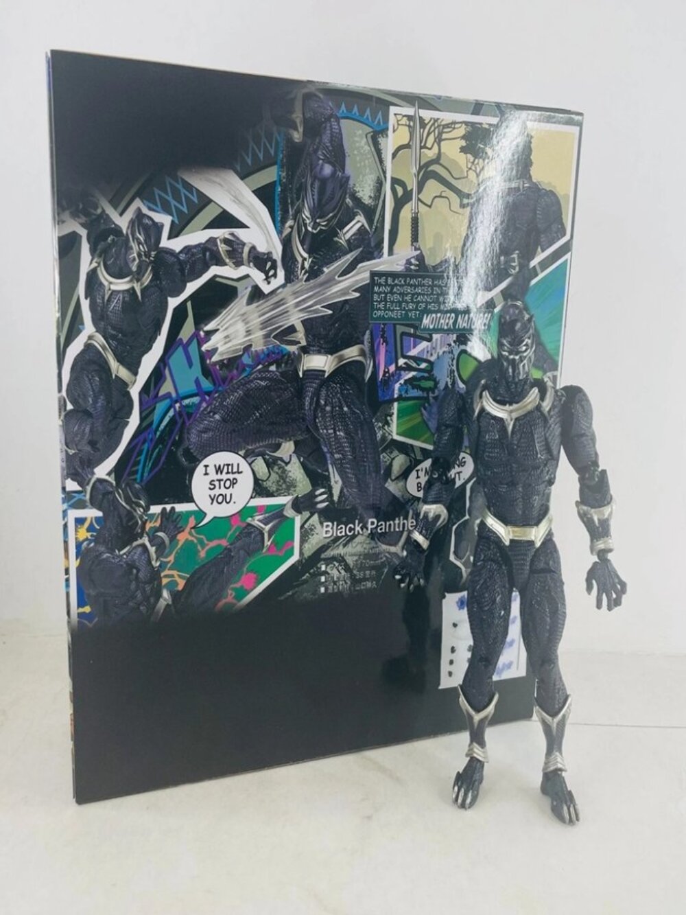 Black Panther Revoltech Amazing Yamaguchi 6" Action Figure Toy